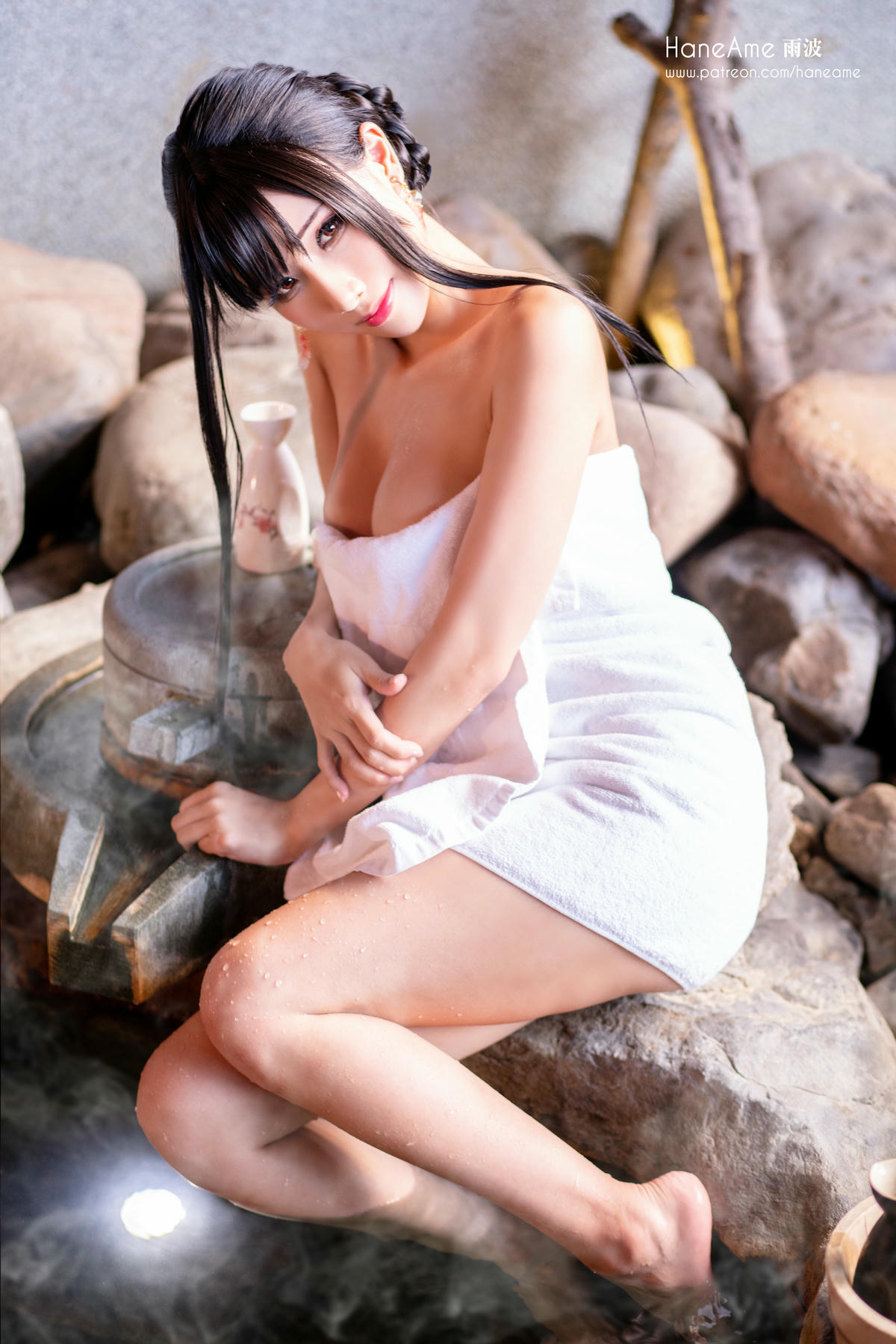 HaneAme雨波 NO.028 Hot spring [100P1V 145MB]_第2集