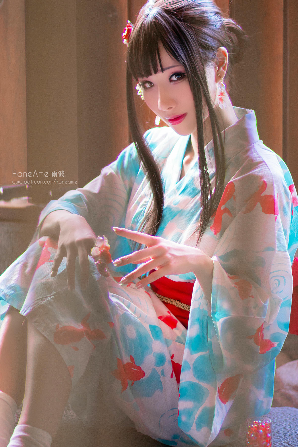 HaneAme雨波 NO.028 Hot spring [100P1V 145MB]_第2集