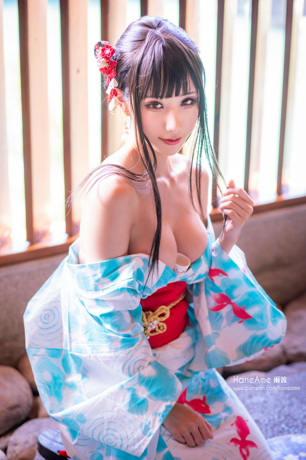 HaneAme雨波 NO.028 Hot spring [100P1V 145MB]_第4集