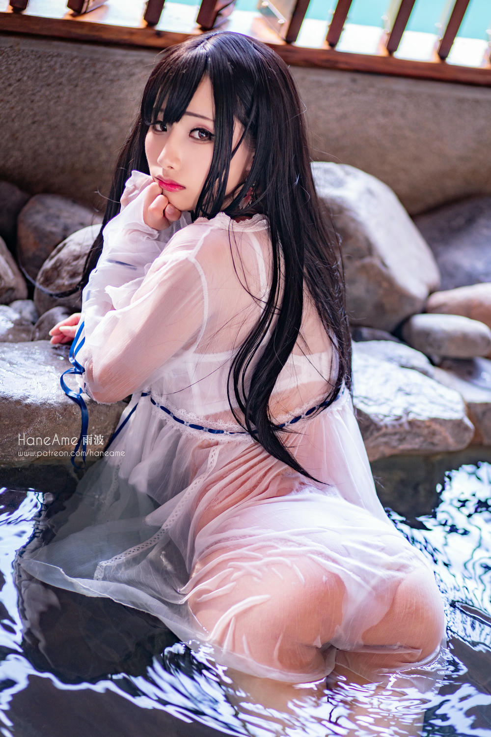 HaneAme雨波 NO.028 Hot spring [100P1V 145MB]_第4集