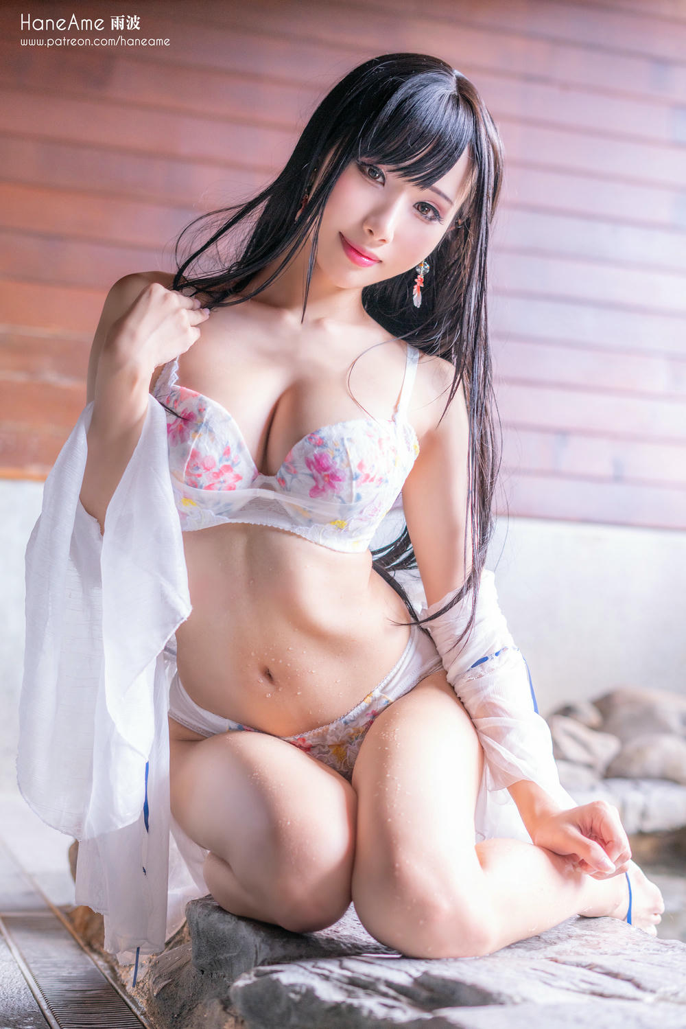 HaneAme雨波 NO.028 Hot spring [100P1V 145MB]_第5集