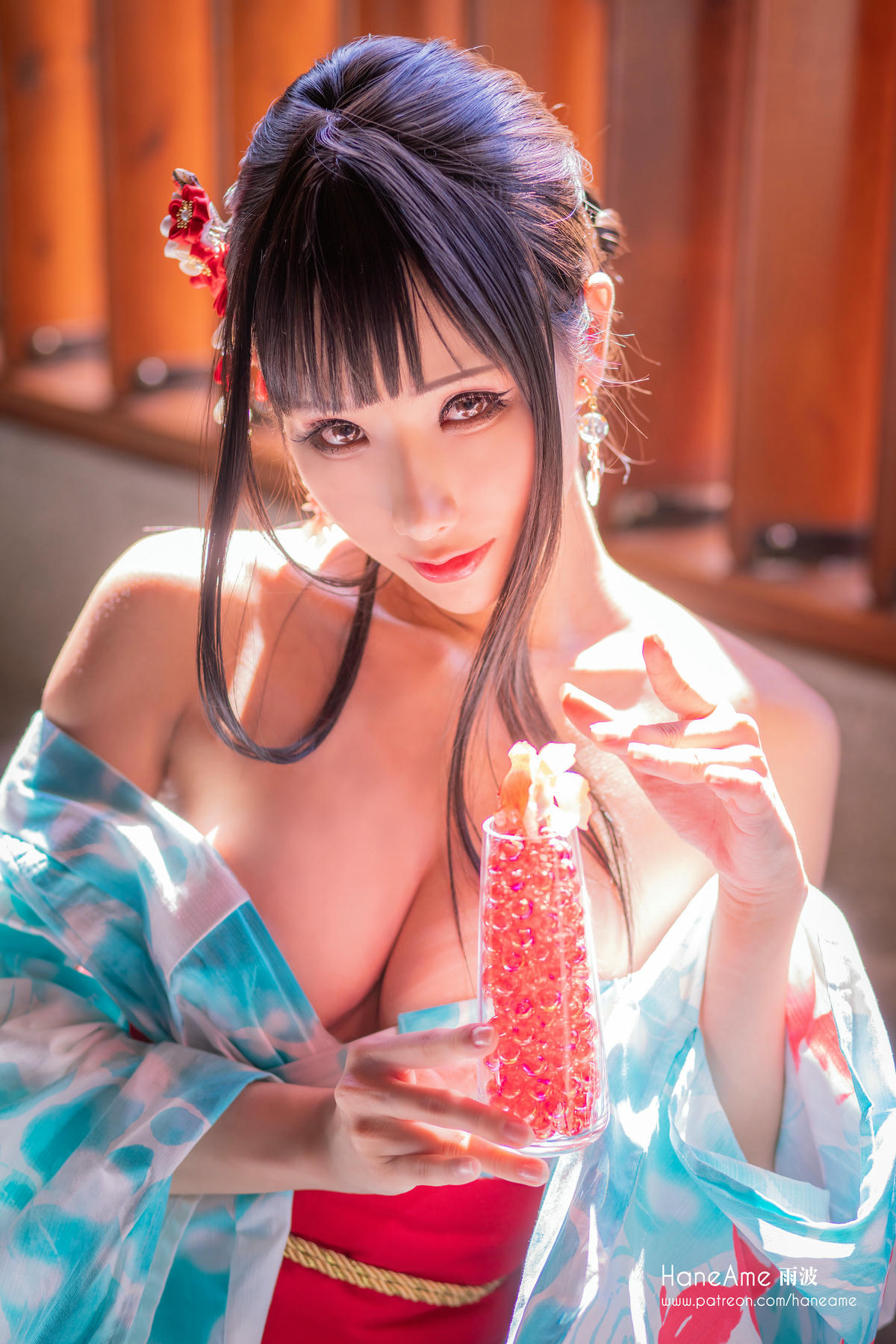 HaneAme雨波 NO.028 Hot spring [100P1V 145MB]_第1集