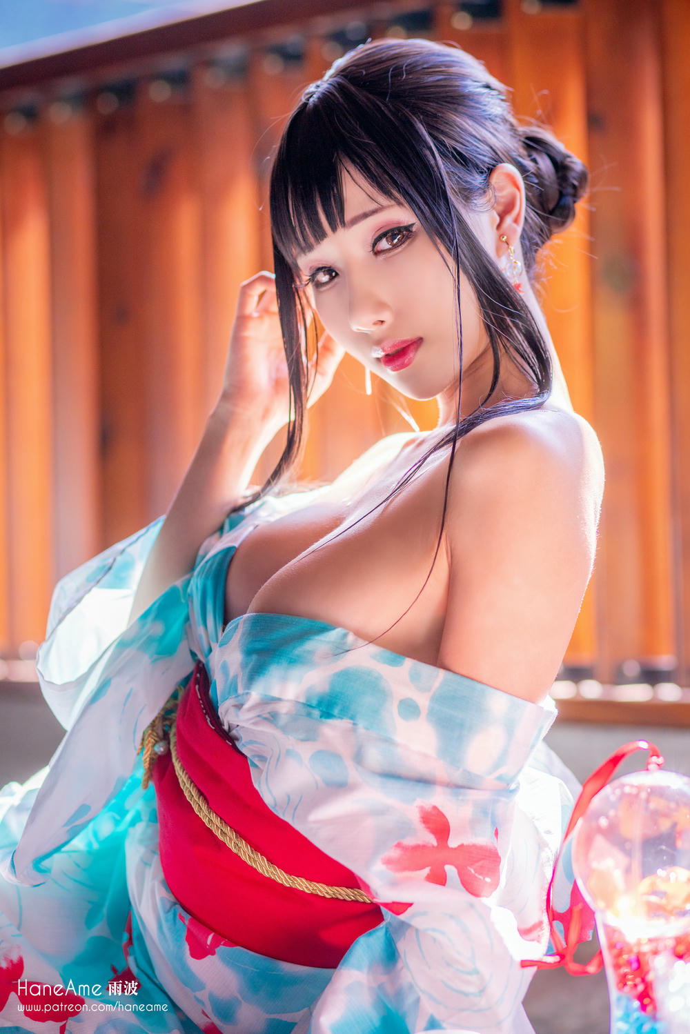 HaneAme雨波 NO.028 Hot spring [100P1V 145MB]_第5集