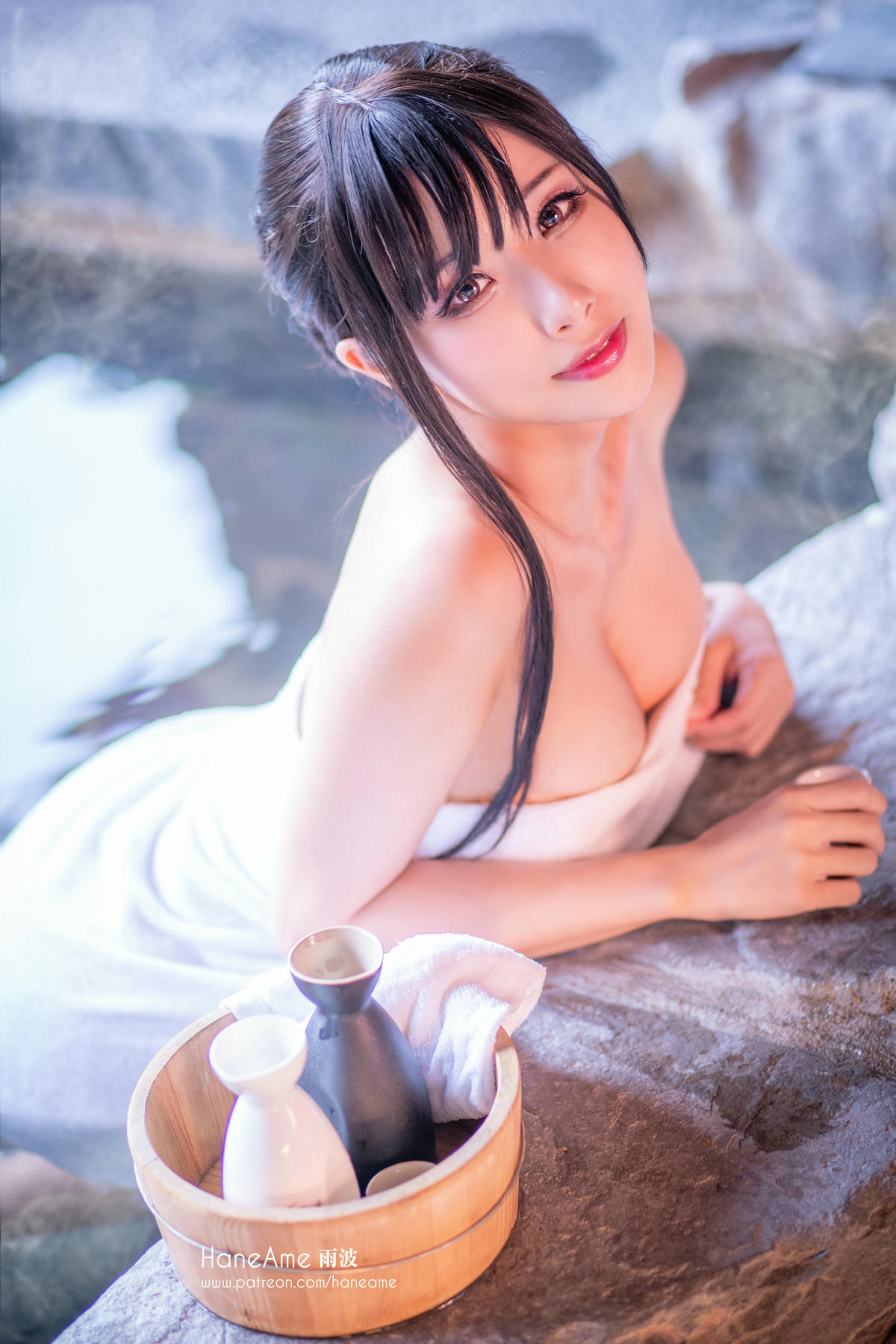 HaneAme雨波 NO.028 Hot spring [100P1V 145MB]_第5集