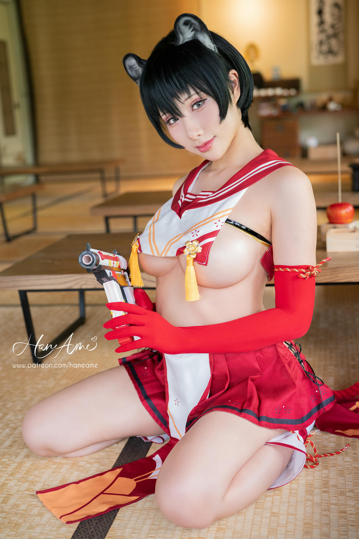 HaneAme雨波 NO.031 Tsubaki Bluearc[38P-91.2MB]_第1集