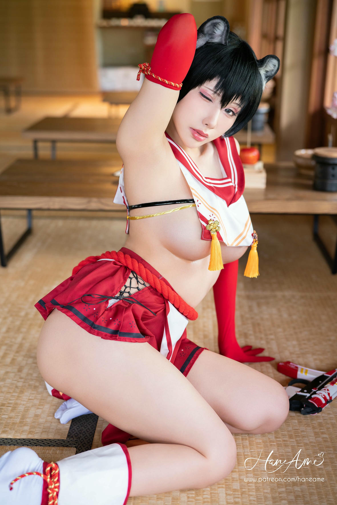 HaneAme雨波 NO.031 Tsubaki Bluearc[38P-91.2MB]_第1集