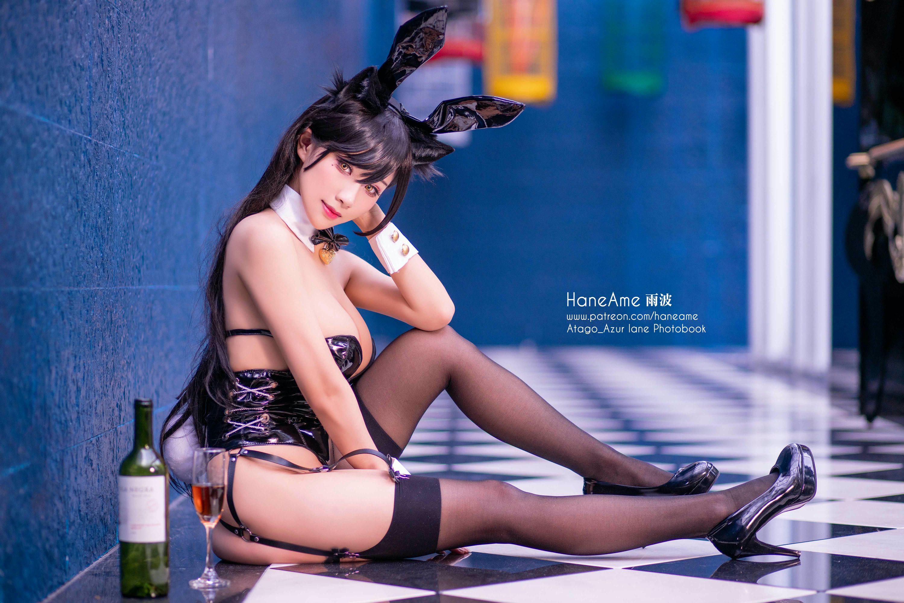 HaneAme雨波 NO.006 Azurlane [269P4V 325MB]-Atago-Bunny suit_第1集