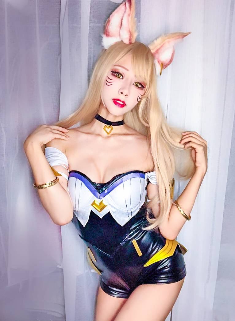 HaneAme雨波 NO.039 LOL KDA [120P 31.16 MB]-KDA Ahri_第3集