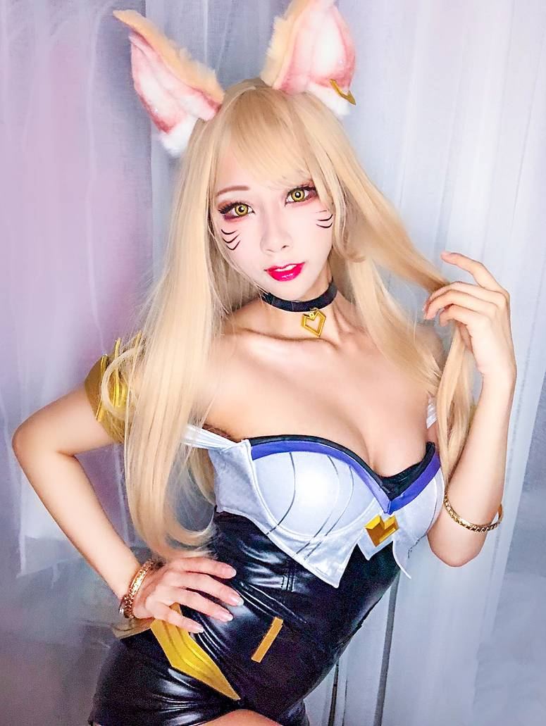 HaneAme雨波 NO.039 LOL KDA [120P 31.16 MB]-KDA Ahri_第3集