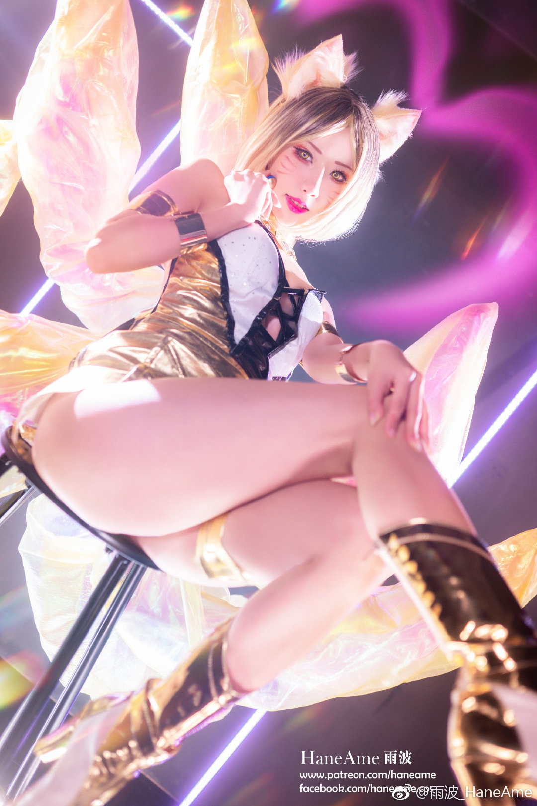 HaneAme雨波 NO.039 LOL KDA [120P 31.16 MB]-KDA Ahri_第4集
