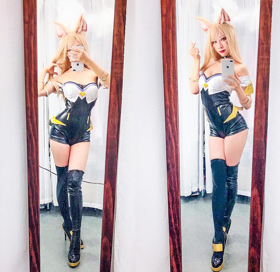 HaneAme雨波 NO.039 LOL KDA [120P 31.16 MB]-KDA Ahri_第4集