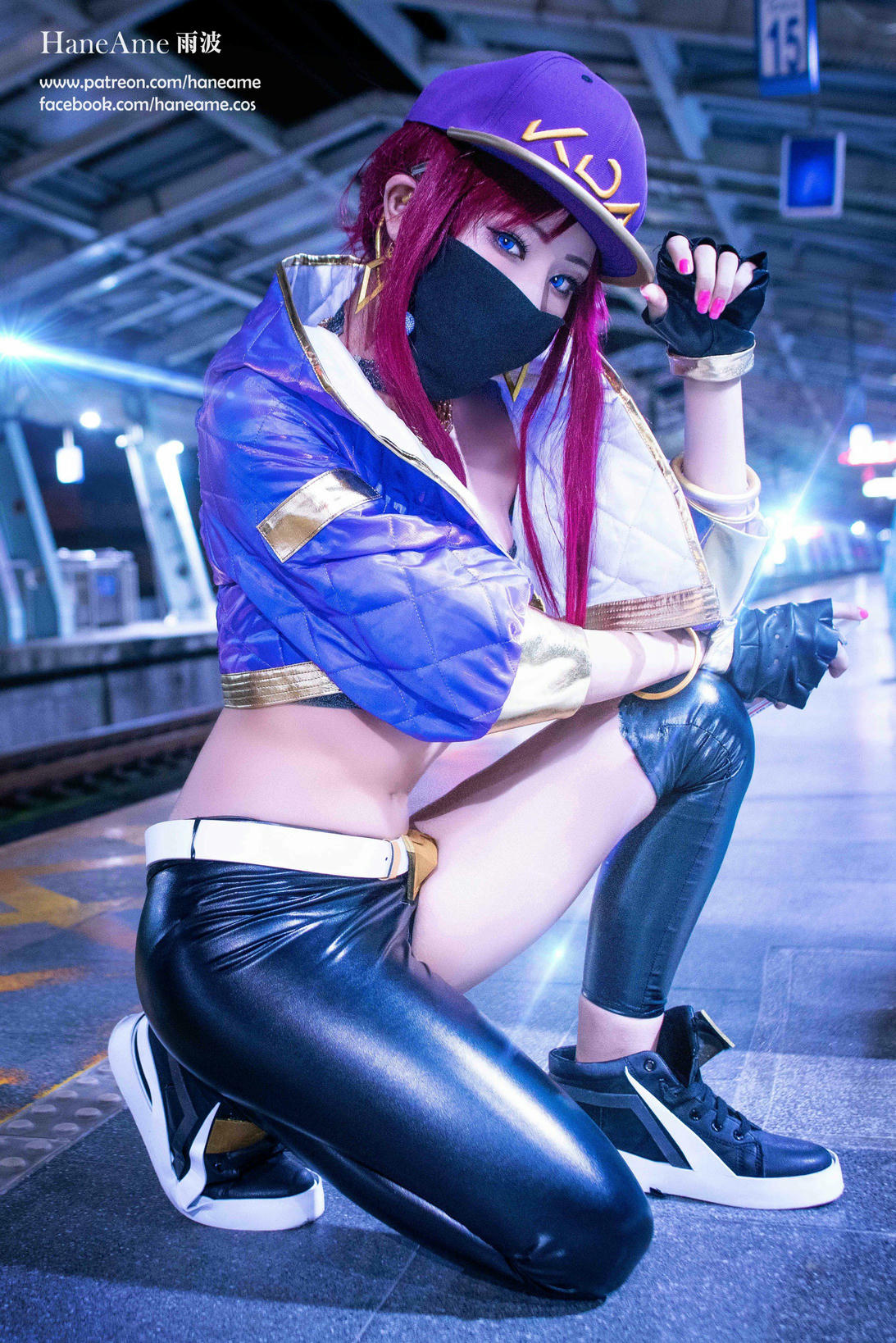 HaneAme雨波 NO.039 LOL KDA [120P 31.16 MB]-KDA Akali_第1集