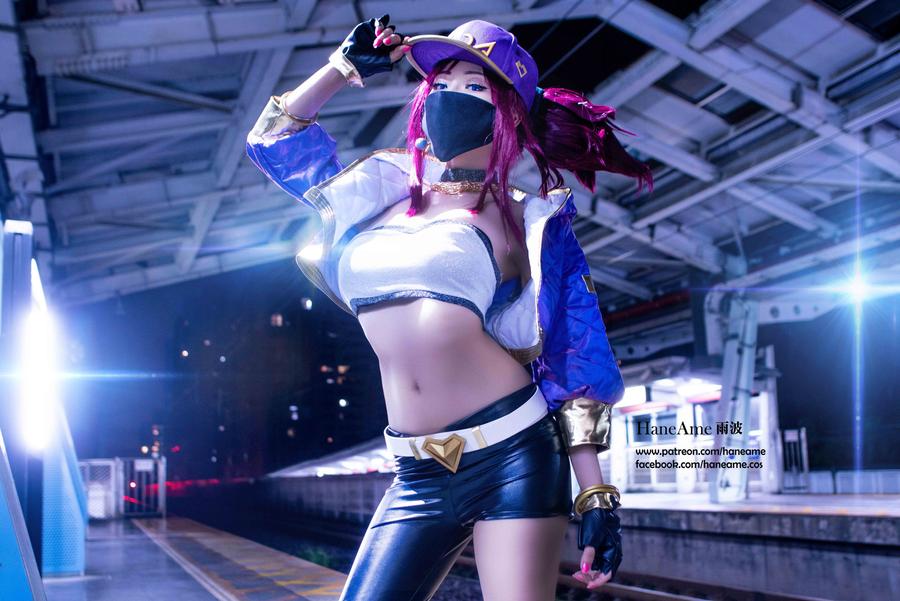 HaneAme雨波 NO.039 LOL KDA [120P 31.16 MB]-KDA Akali_第1集