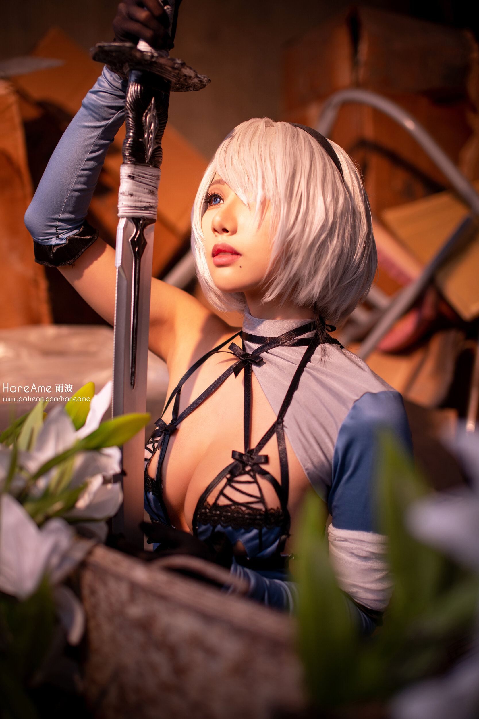 HaneAme雨波 NO.045 NieR Automata 2B [247P 183.24 MB]-2B new-Kaine DLC_第1集