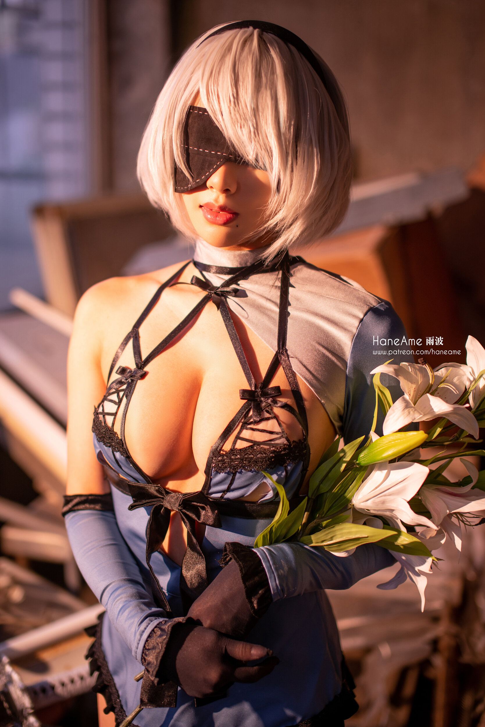 HaneAme雨波 NO.045 NieR Automata 2B [247P 183.24 MB]-2B new-Kaine DLC_第2集