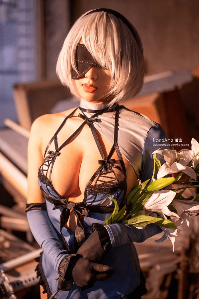 HaneAme雨波 NO.045 NieR Automata 2B [247P 183.24 MB]-2B new-Kaine DLC_第1集