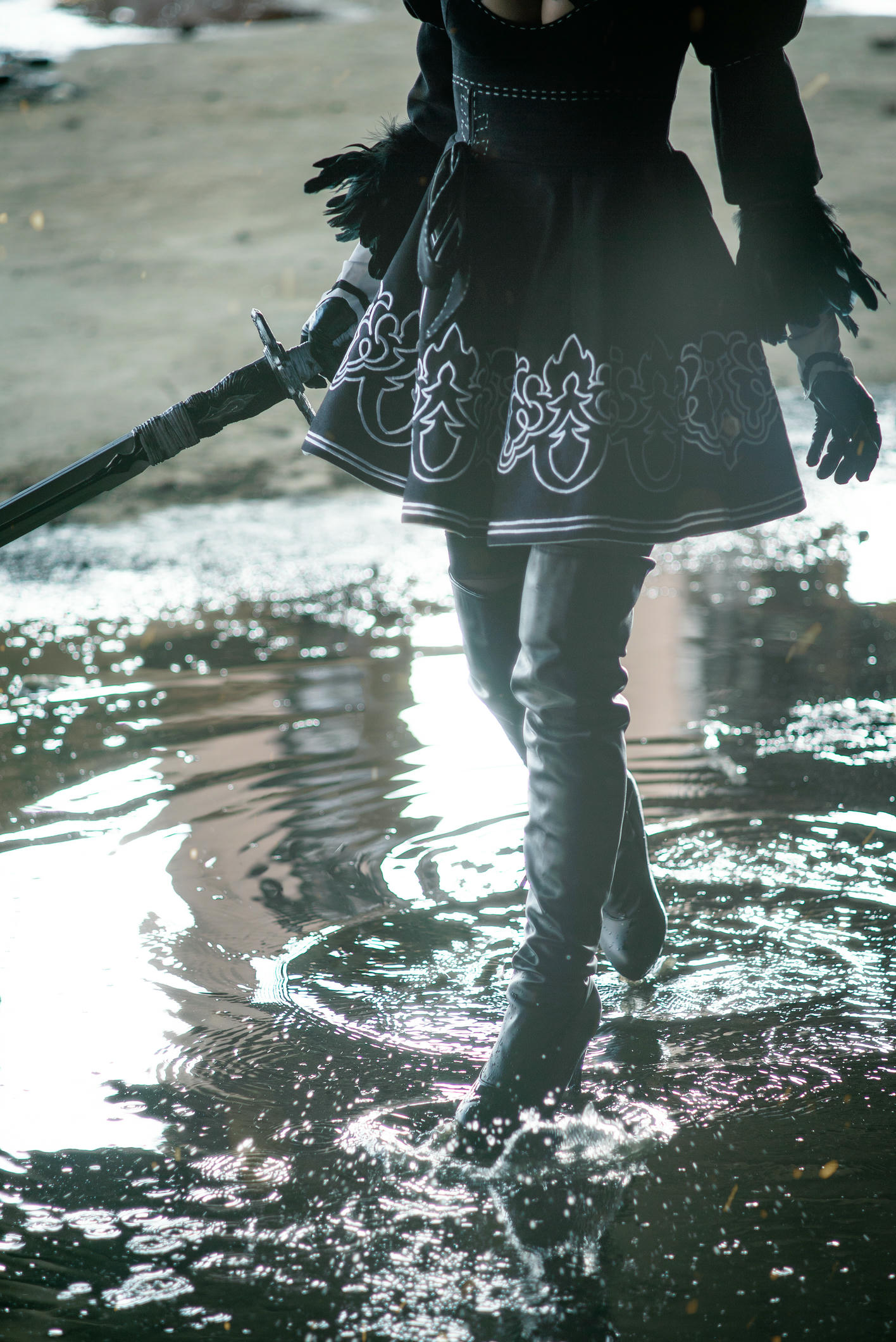 HaneAme雨波 NO.045 NieR Automata 2B [247P 183.24 MB]-2B new-Main suit_第1集