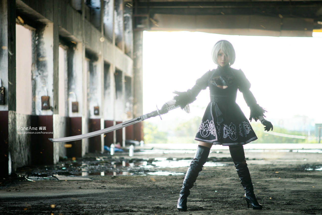 HaneAme雨波 NO.045 NieR Automata 2B [247P 183.24 MB]-2B new-Main suit_第1集