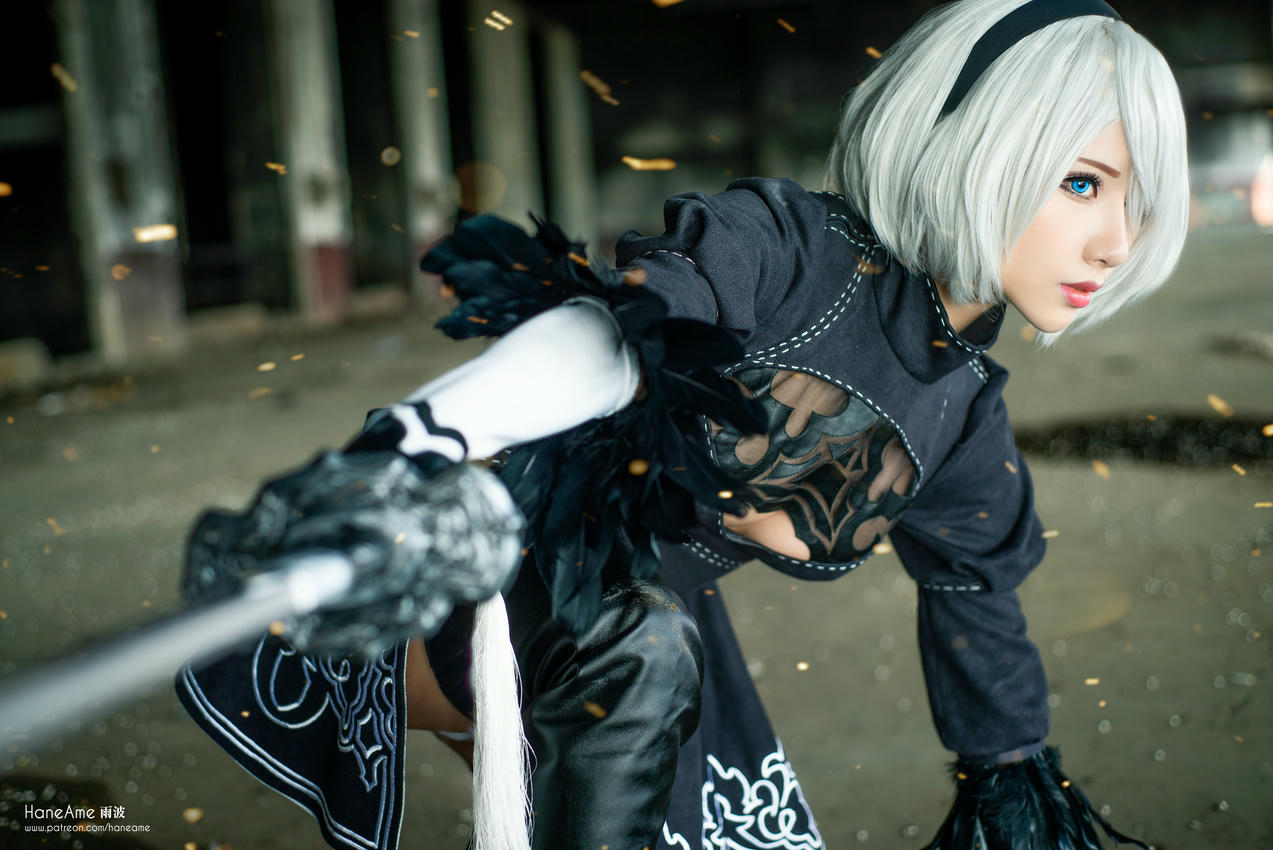 HaneAme雨波 NO.045 NieR Automata 2B [247P 183.24 MB]-2B new-Main suit_第1集