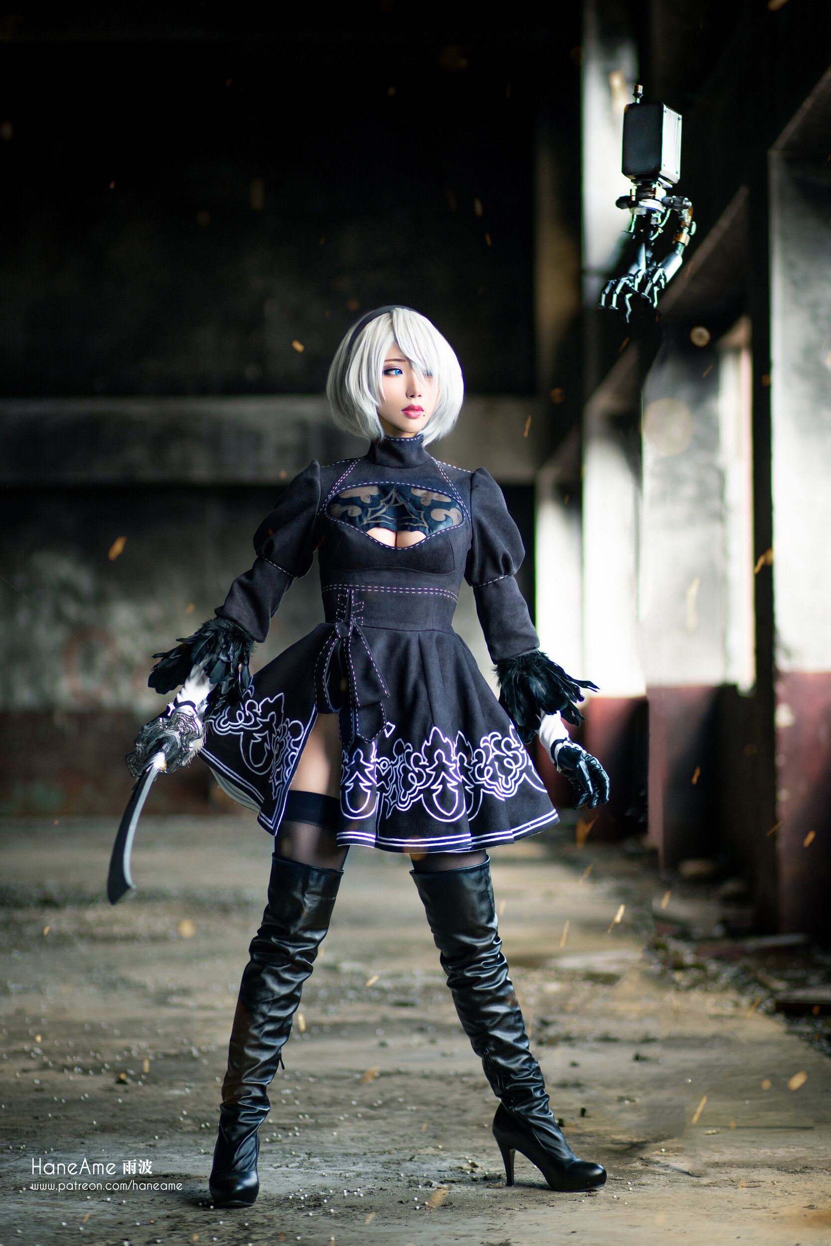 HaneAme雨波 NO.045 NieR Automata 2B [247P 183.24 MB]-2B new-Main suit_第1集