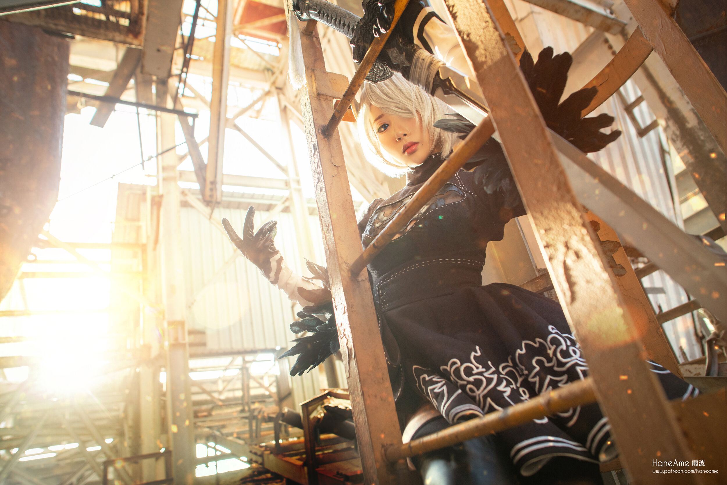 HaneAme雨波 NO.045 NieR Automata 2B [247P 183.24 MB]-2B new-Main suit_第2集