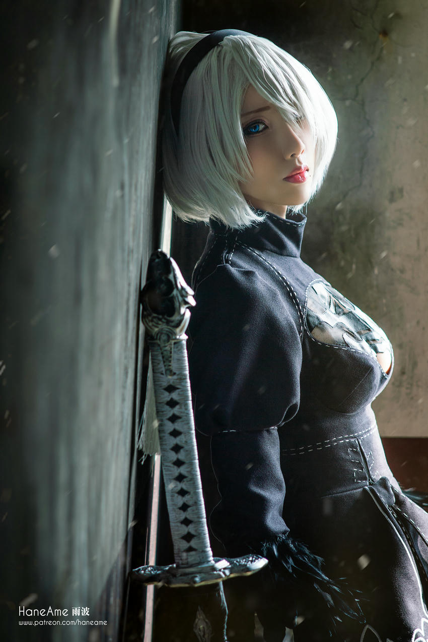 HaneAme雨波 NO.045 NieR Automata 2B [247P 183.24 MB]-2B new-Main suit_第1集