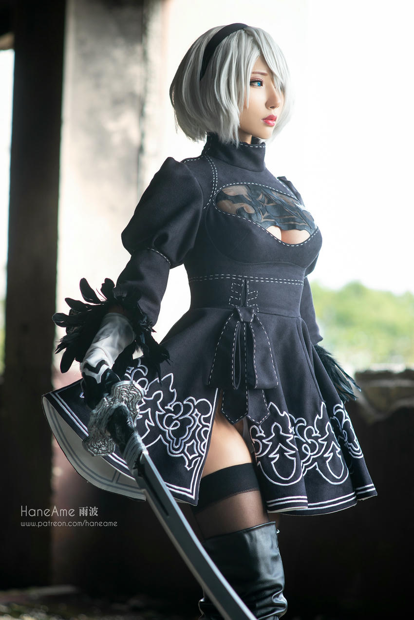 HaneAme雨波 NO.045 NieR Automata 2B [247P 183.24 MB]-2B new-Main suit_第1集