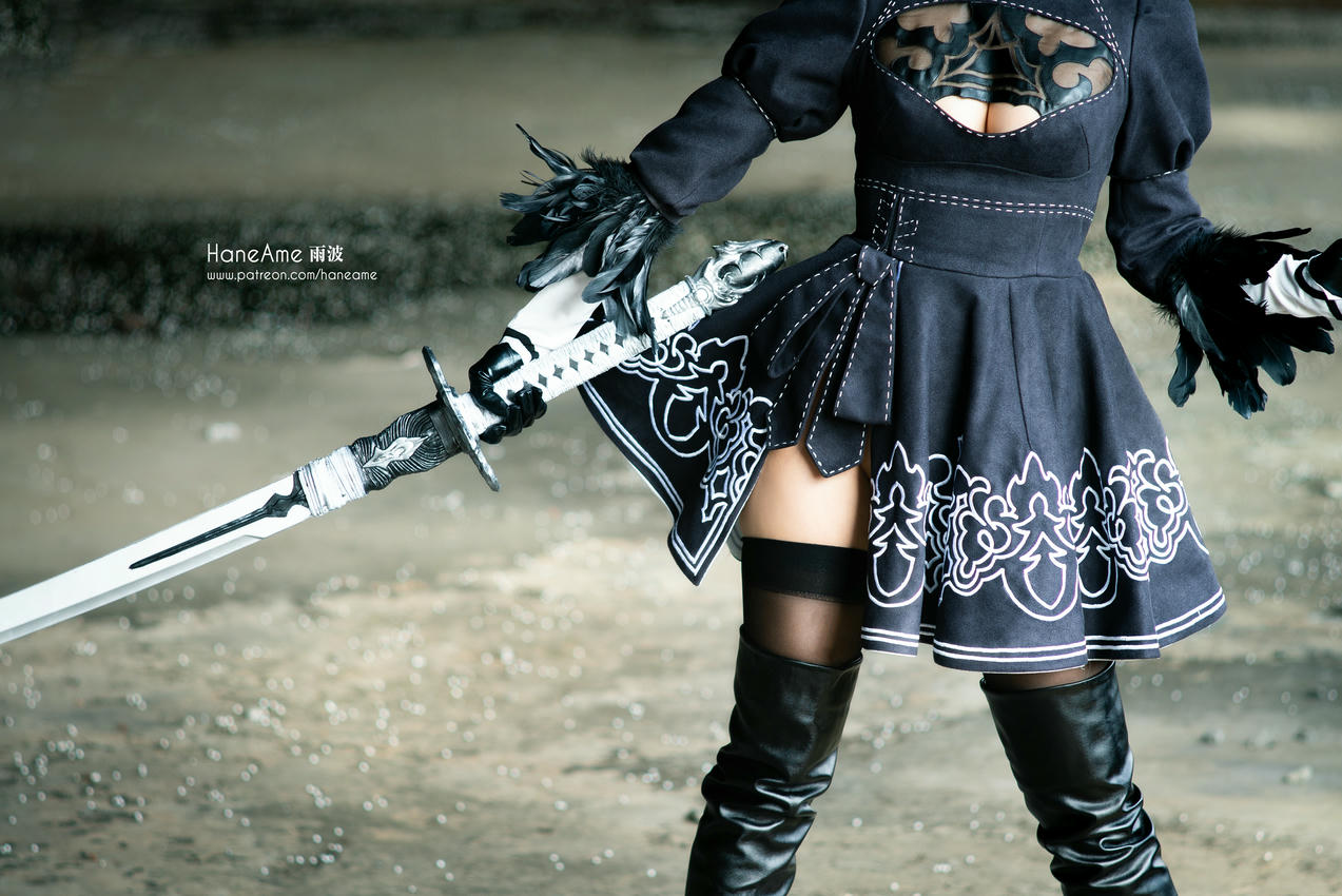 HaneAme雨波 NO.045 NieR Automata 2B [247P 183.24 MB]-2B new-Main suit_第1集