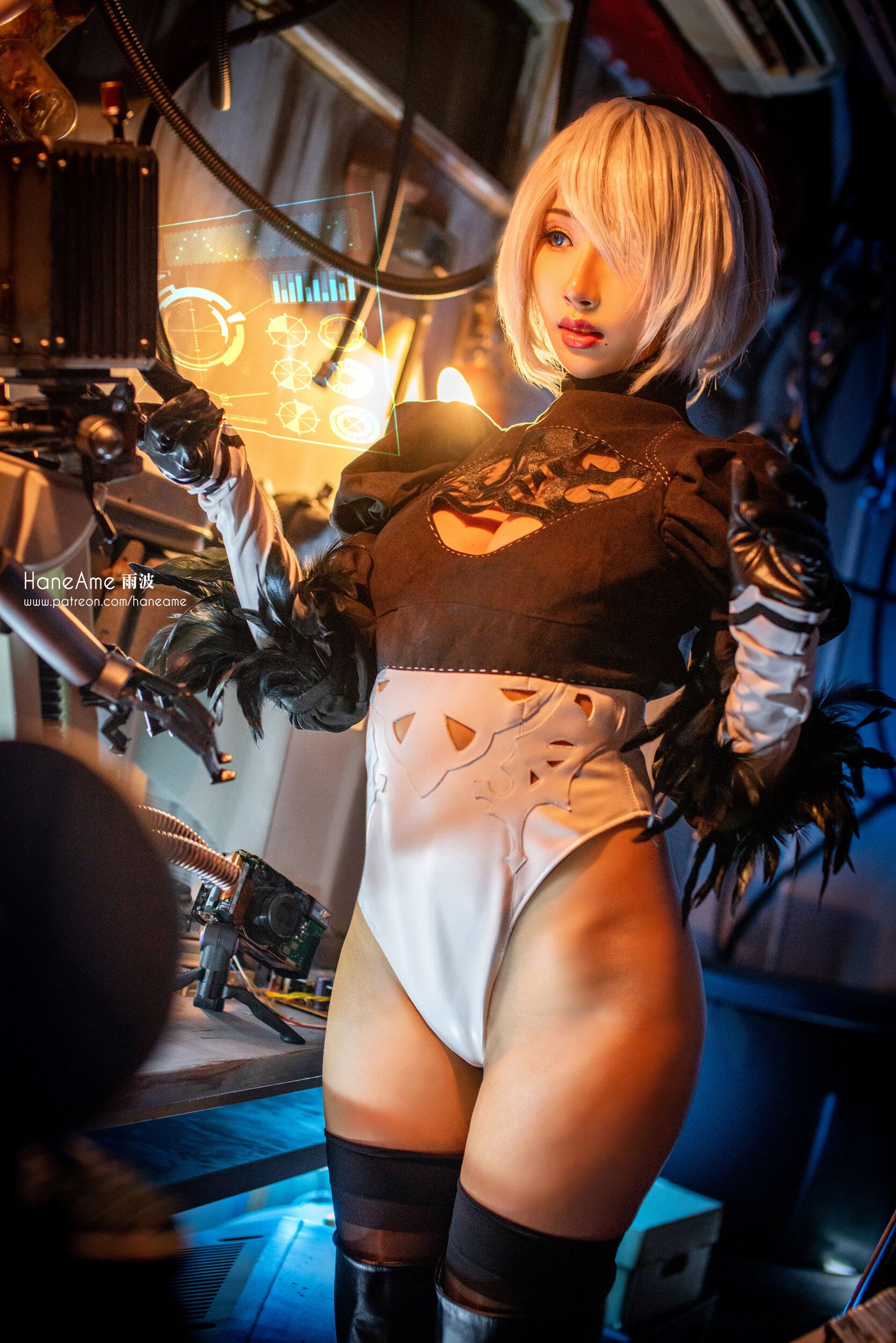 HaneAme雨波 NO.045 NieR Automata 2B [247P 183.24 MB]-2B new-Main suit self destruction_第1集