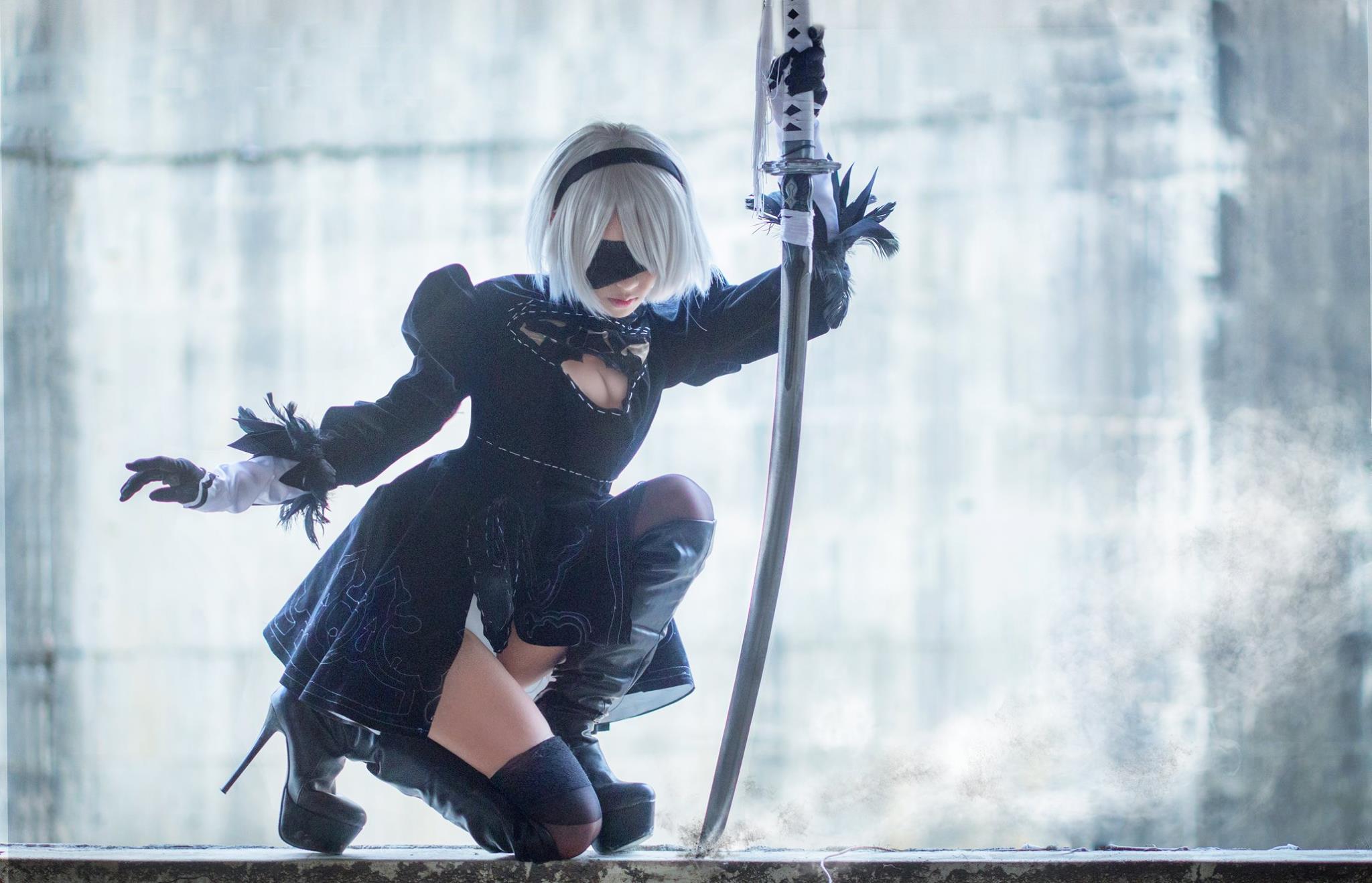 HaneAme雨波 NO.045 NieR Automata 2B [247P 183.24 MB]-2B old_第4集