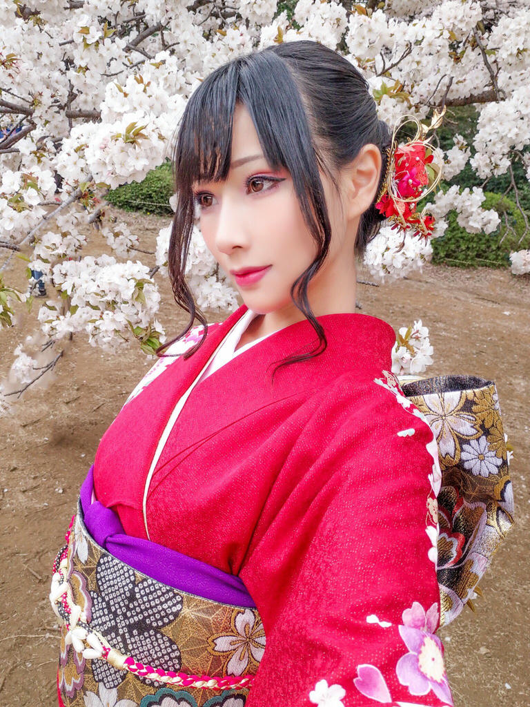 HaneAme雨波 NO.055 Random&Selfie [224P2V 59MB]-Kimono_第1集