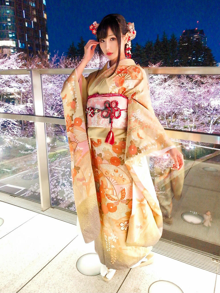 HaneAme雨波 NO.055 Random&Selfie [224P2V 59MB]-Kimono_第1集