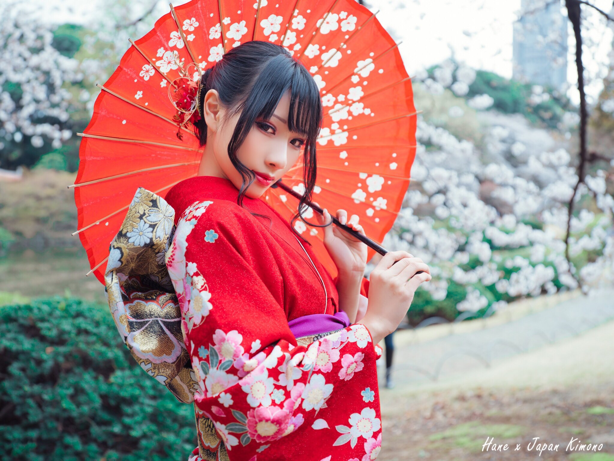 HaneAme雨波 NO.055 Random&Selfie [224P2V 59MB]-Kimono_第1集