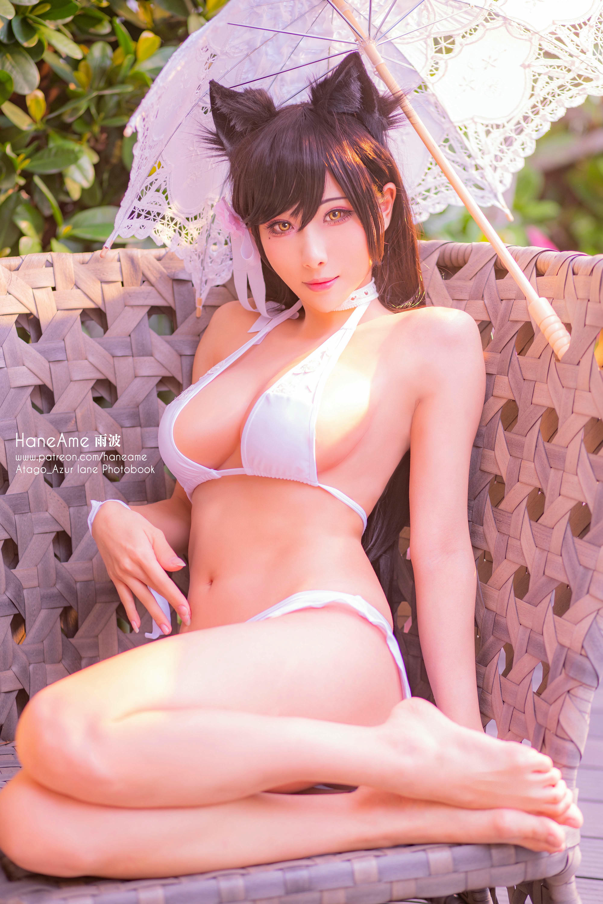 HaneAme雨波 NO.006 Azurlane [269P4V 325MB]-Atago-Swiming suit_第1集