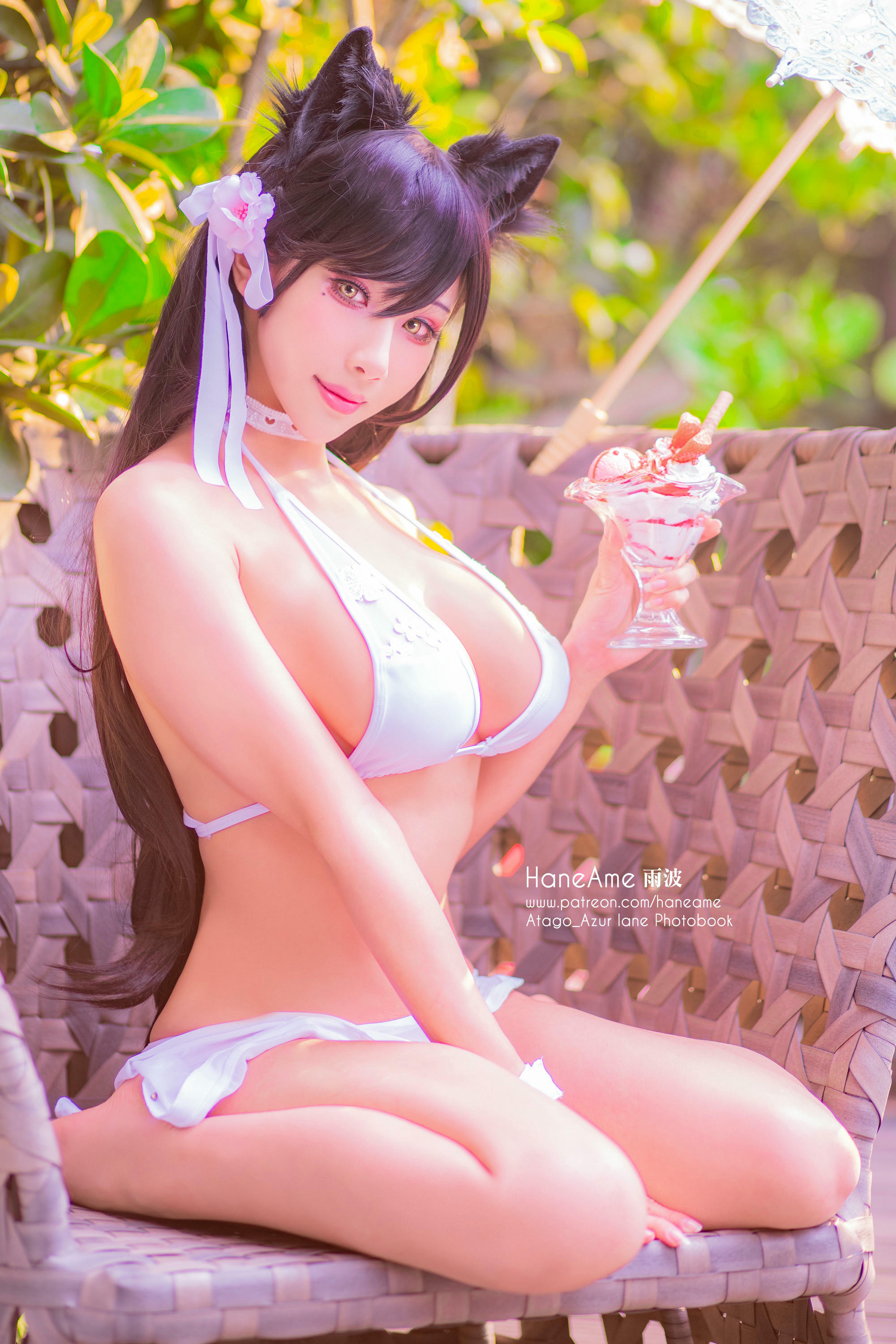 HaneAme雨波 NO.006 Azurlane [269P4V 325MB]-Atago-Swiming suit_第1集