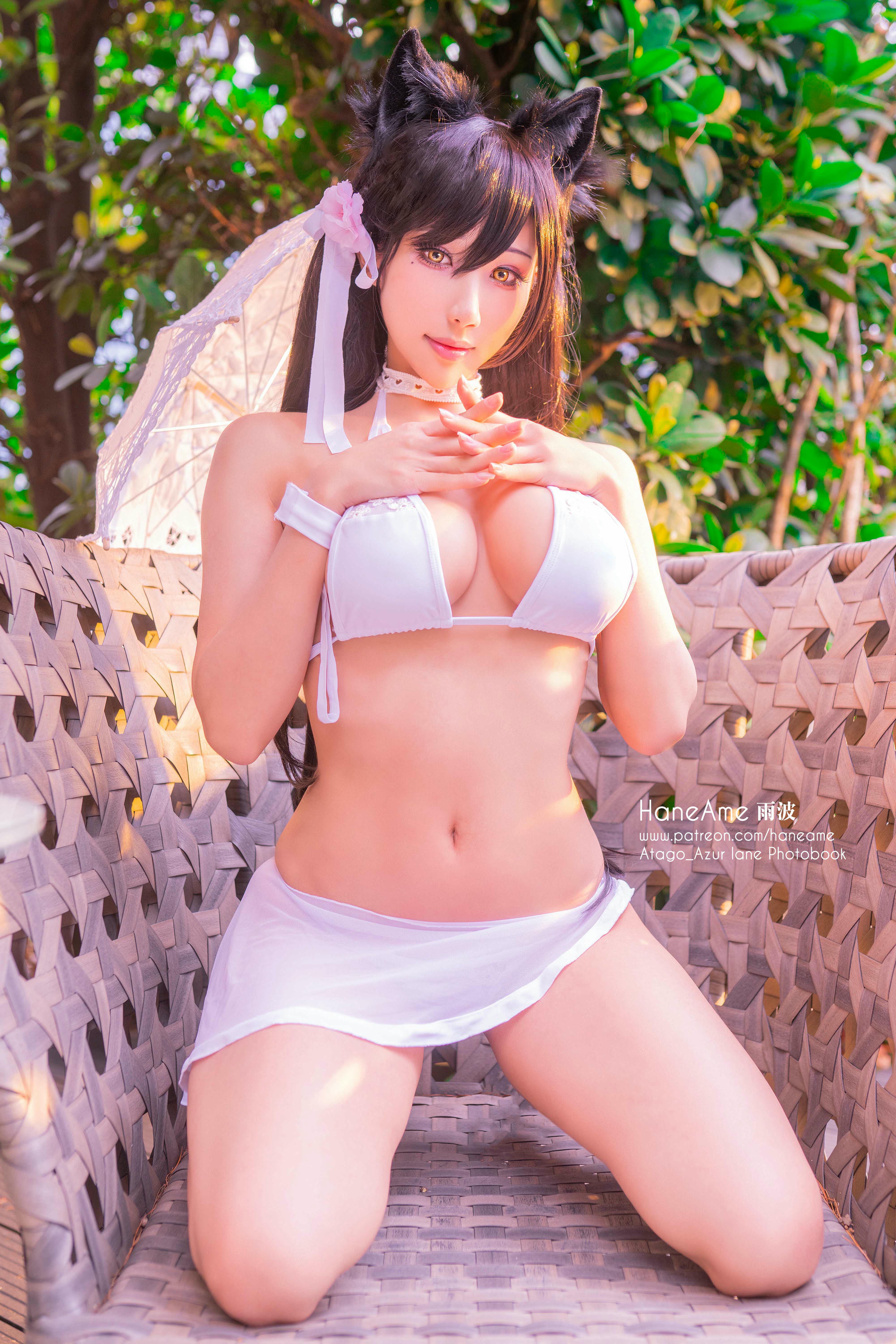 HaneAme雨波 NO.006 Azurlane [269P4V 325MB]-Atago-Swiming suit_第1集