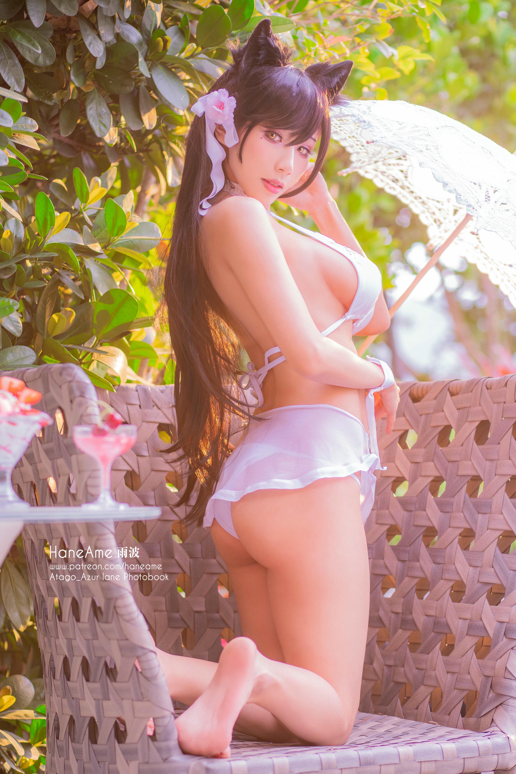 HaneAme雨波 NO.006 Azurlane [269P4V 325MB]-Atago-Swiming suit_第1集
