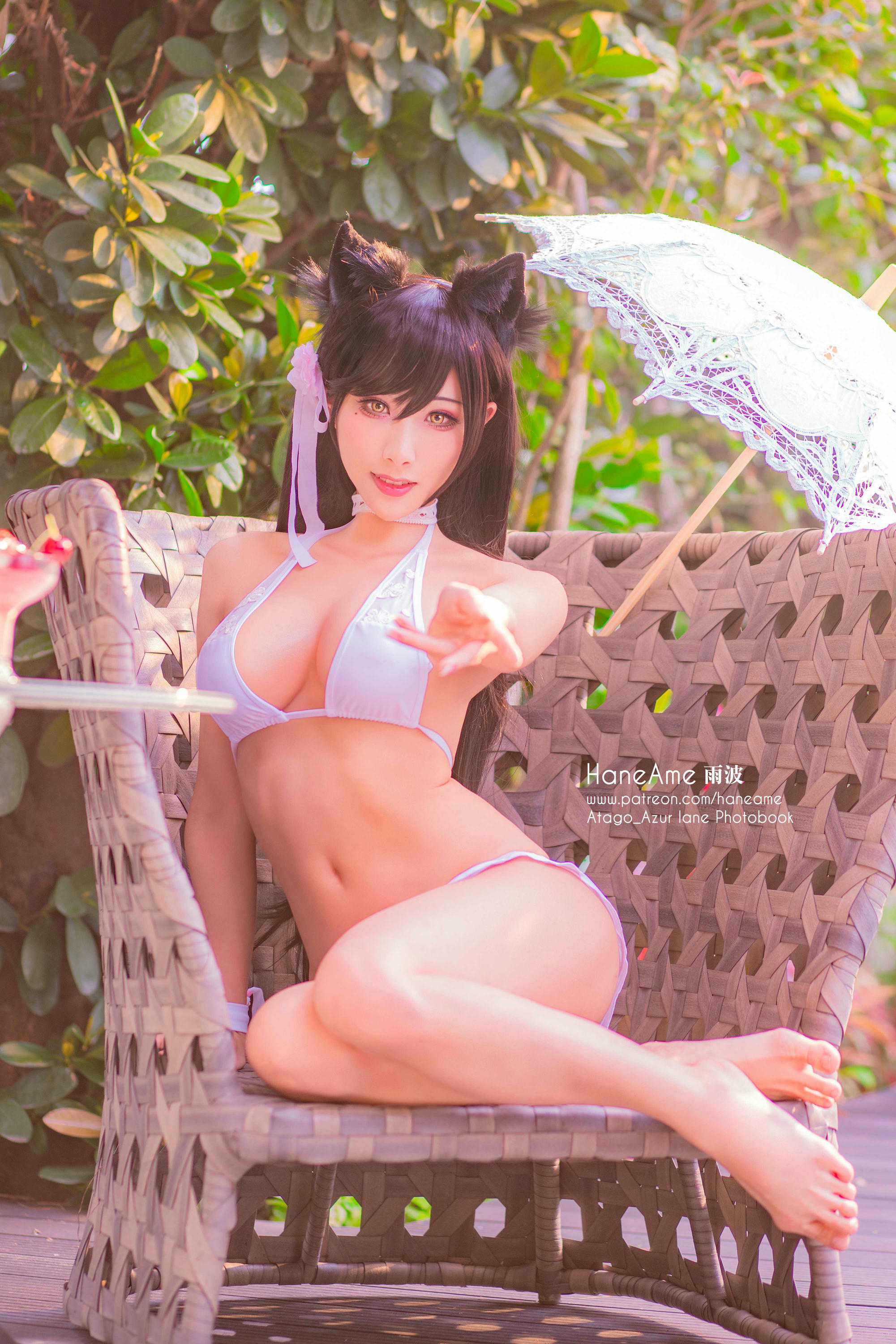 HaneAme雨波 NO.006 Azurlane [269P4V 325MB]-Atago-Swiming suit_第1集