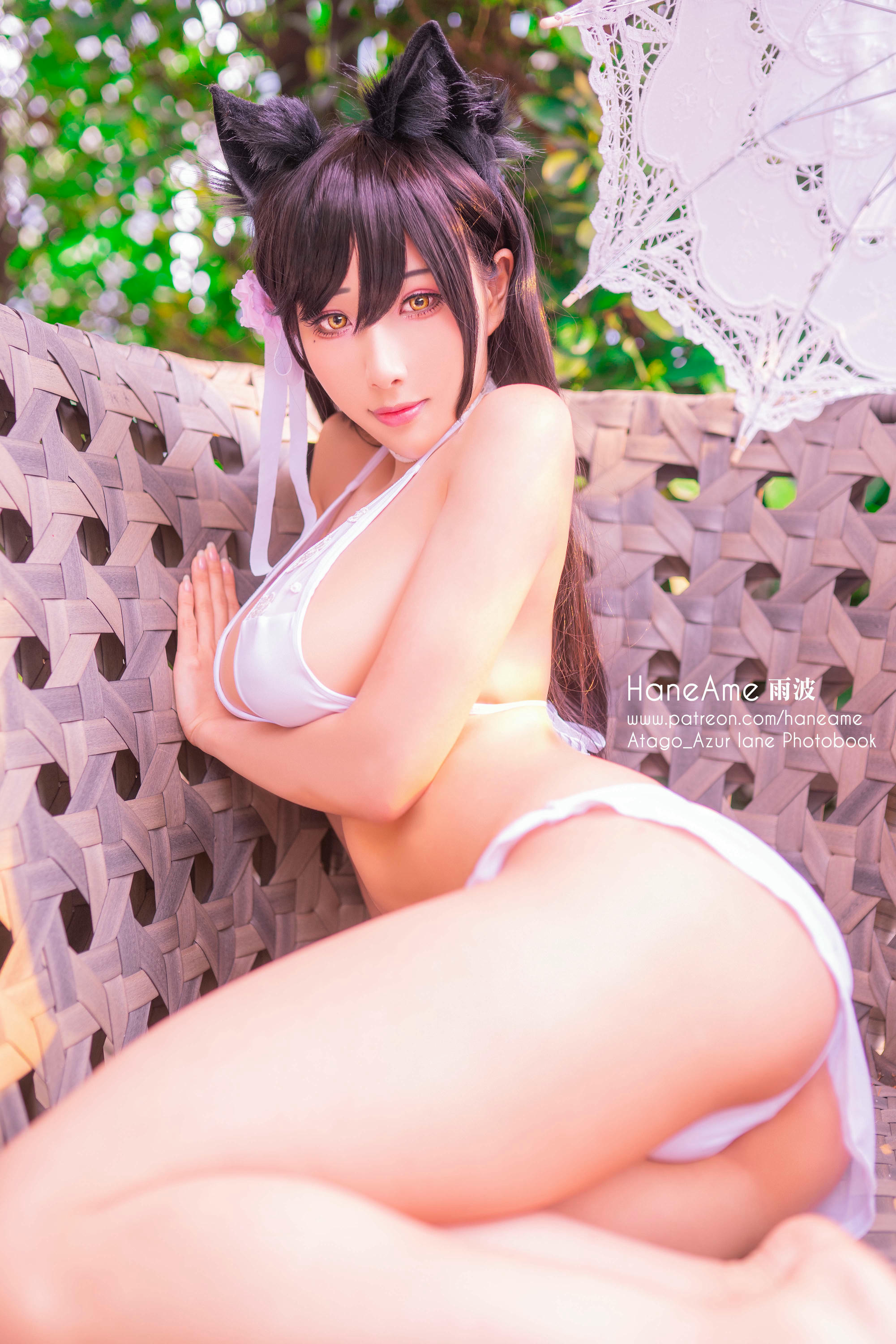 HaneAme雨波 NO.006 Azurlane [269P4V 325MB]-Atago-Swiming suit_第1集