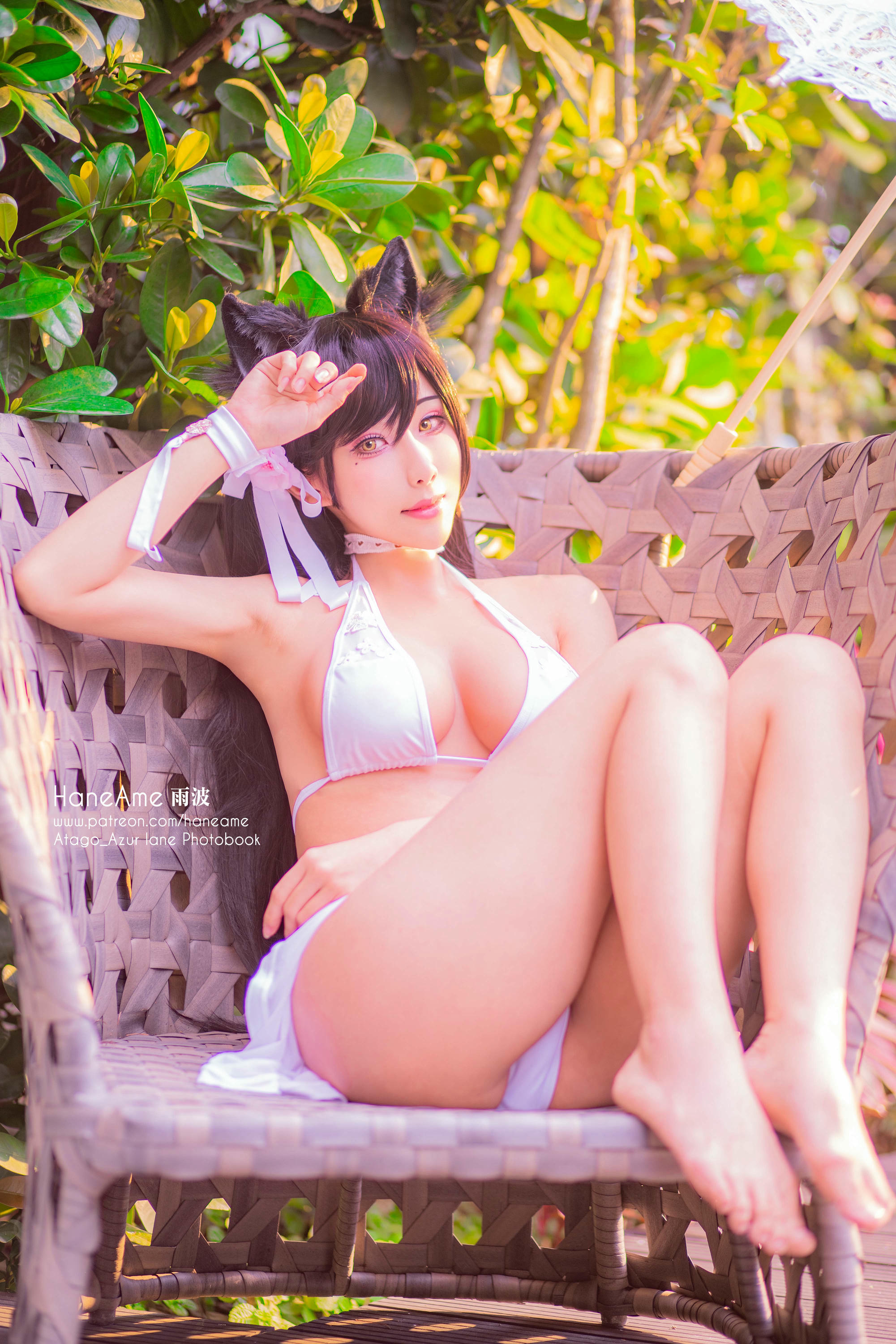 HaneAme雨波 NO.006 Azurlane [269P4V 325MB]-Atago-Swiming suit_第1集