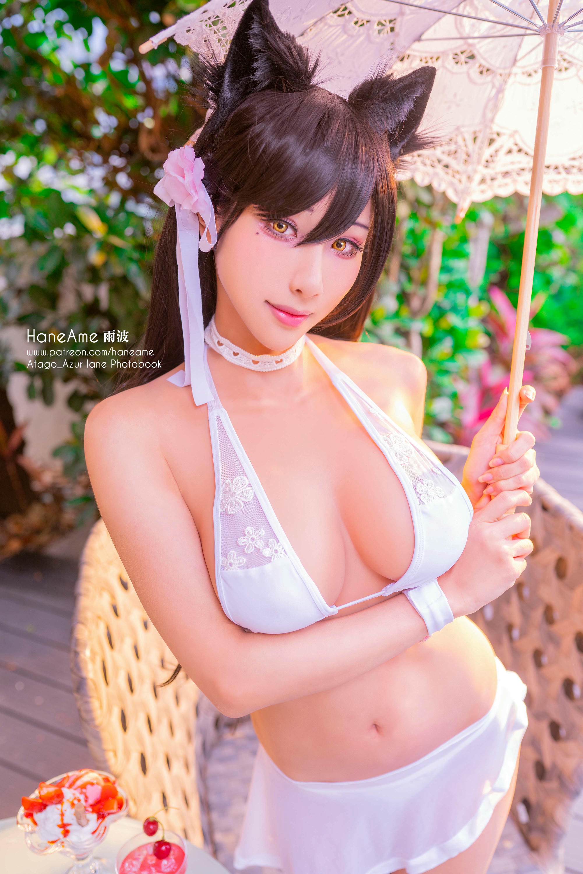 HaneAme雨波 NO.006 Azurlane [269P4V 325MB]-Atago-Swiming suit_第1集