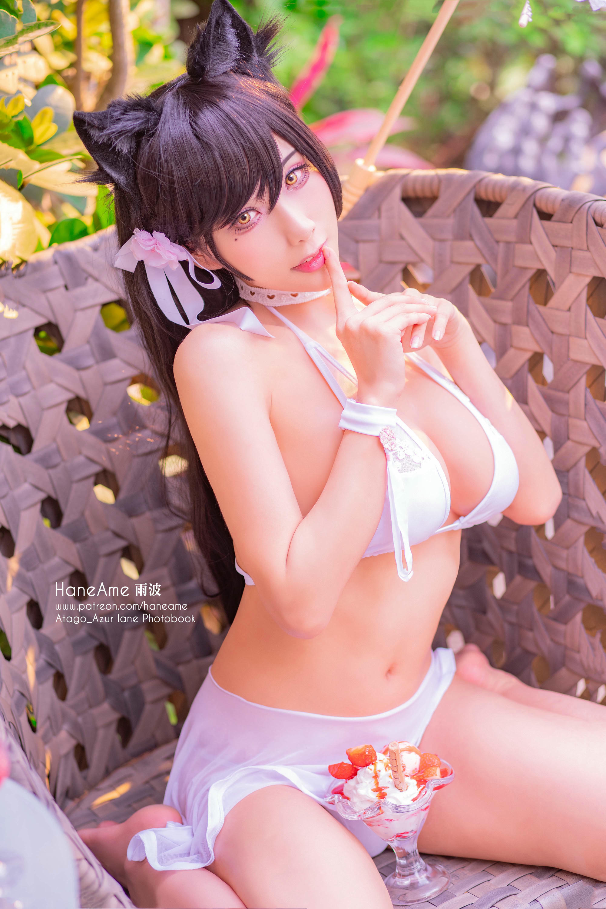 HaneAme雨波 NO.006 Azurlane [269P4V 325MB]-Atago-Swiming suit_第1集