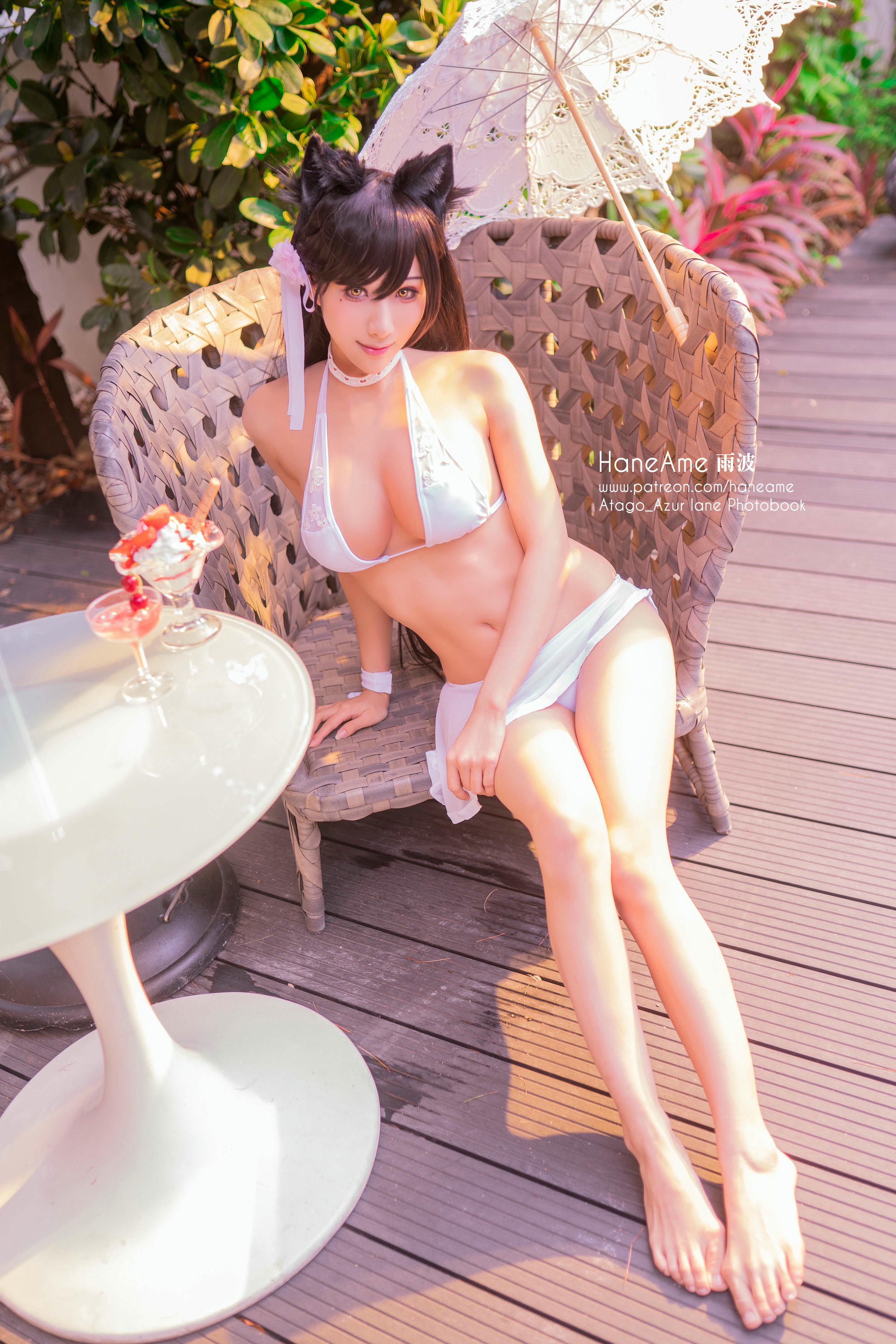 HaneAme雨波 NO.006 Azurlane [269P4V 325MB]-Atago-Swiming suit_第1集