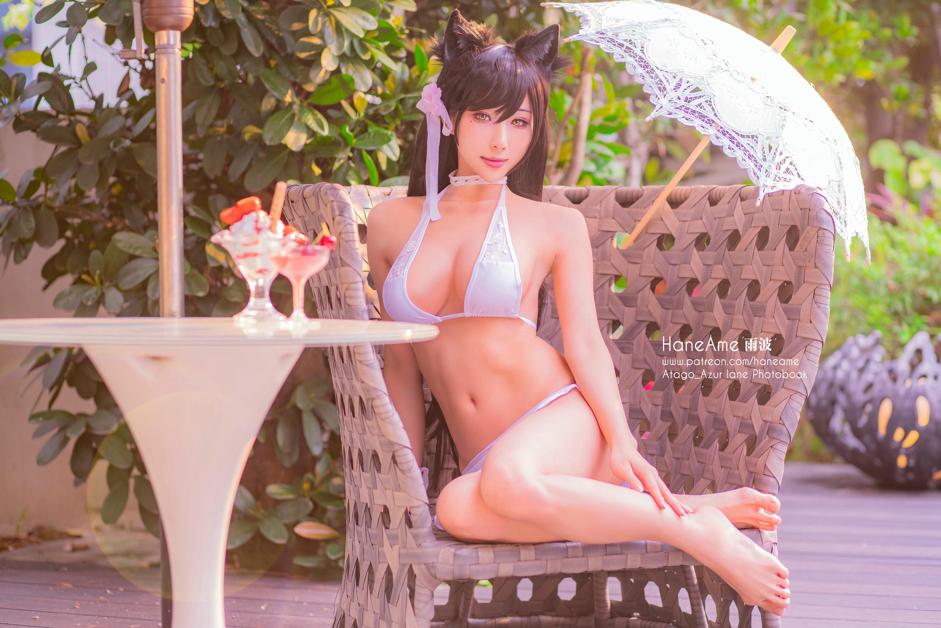 HaneAme雨波 NO.006 Azurlane [269P4V 325MB]-Atago-Swiming suit_第1集