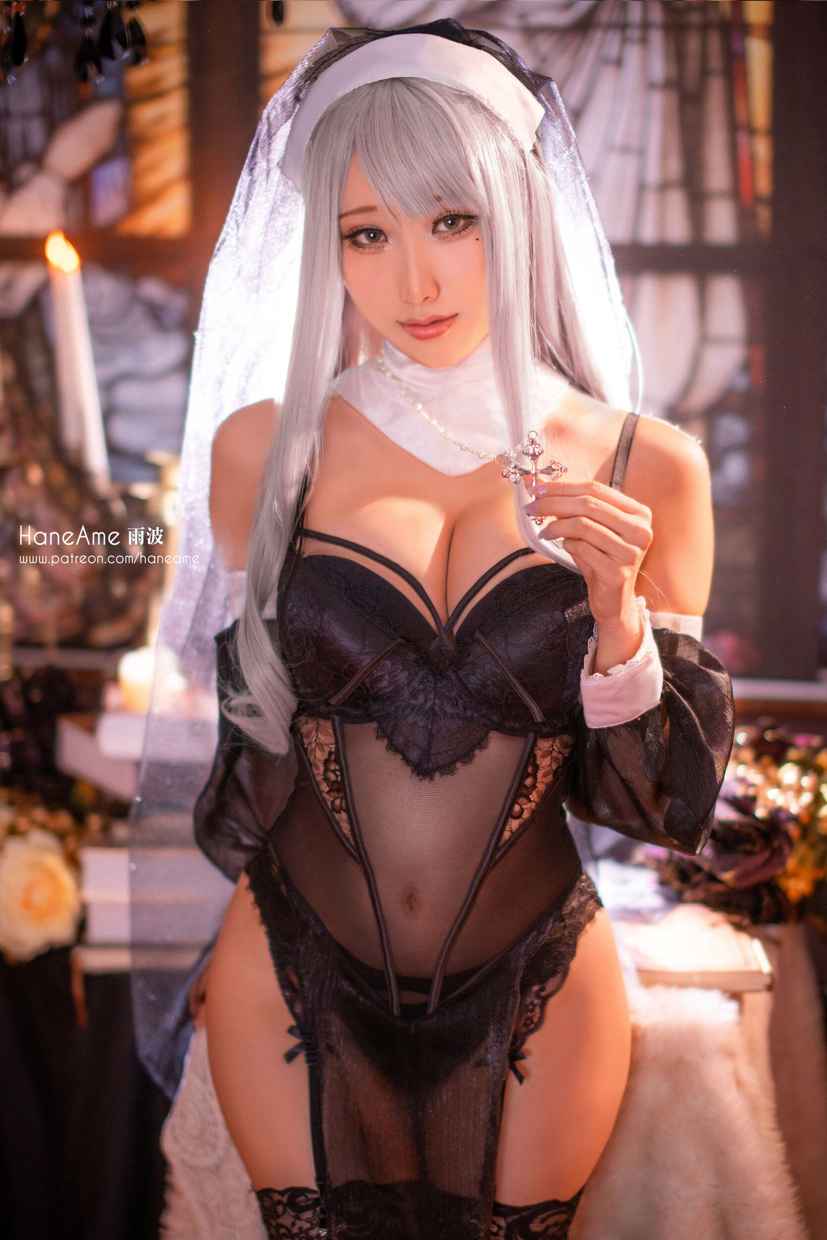 HaneAme雨波 NO.062 Sinful nun [18P 8.31 MB]_第1集