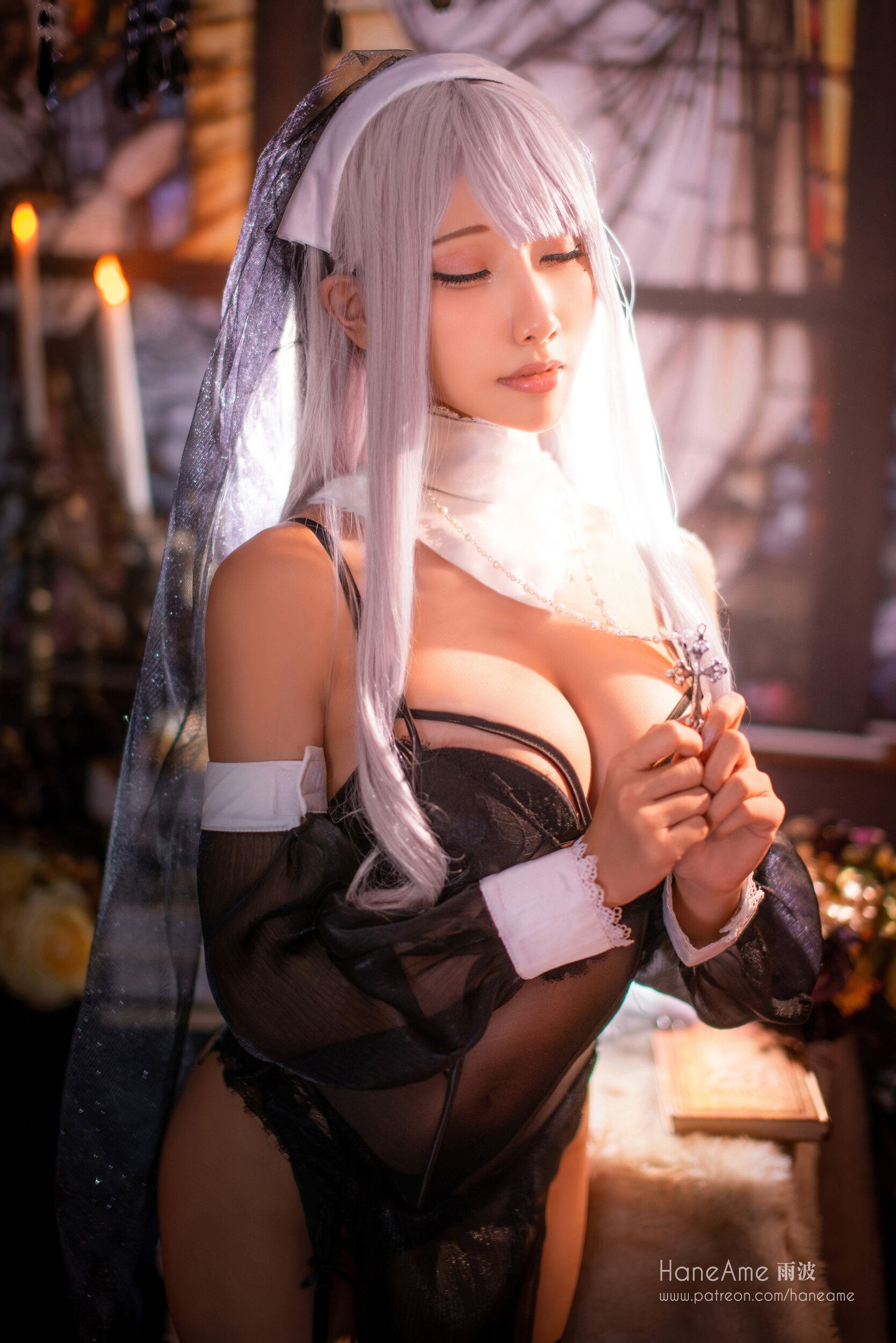 HaneAme雨波 NO.062 Sinful nun [18P 8.31 MB]_第1集