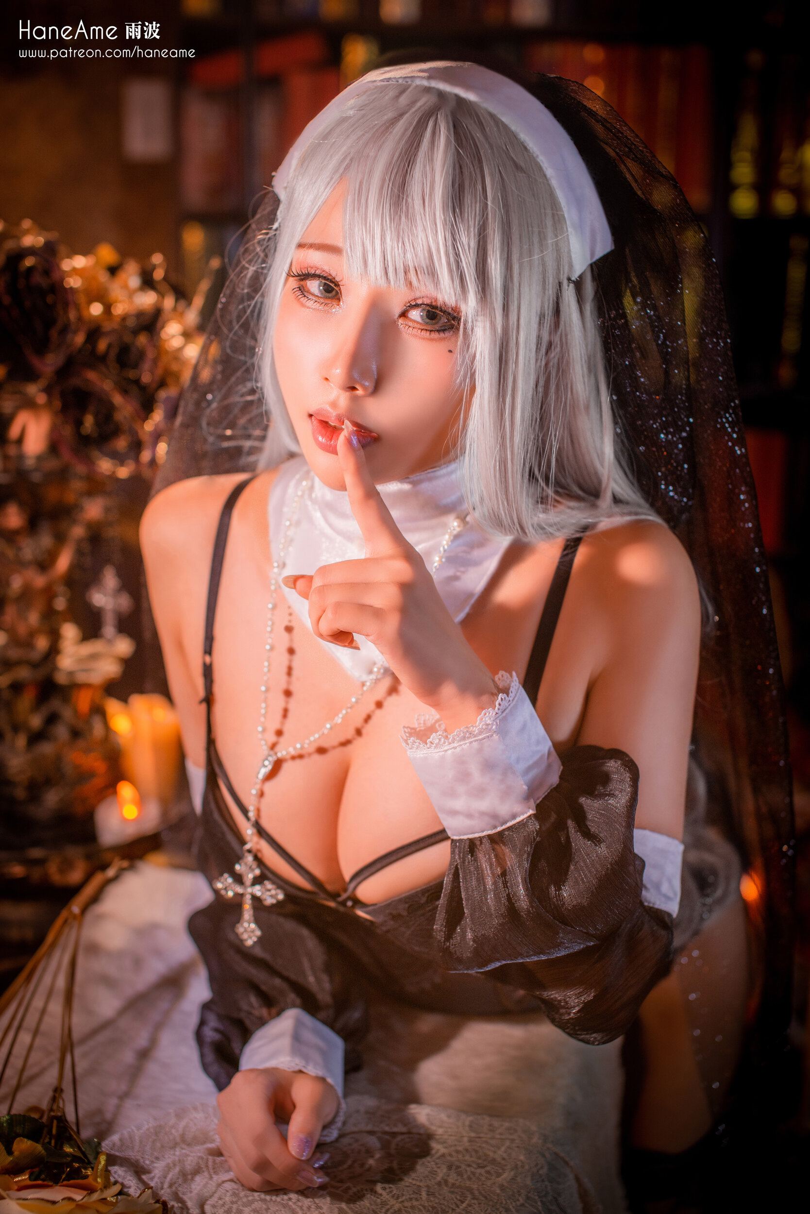 HaneAme雨波 NO.062 Sinful nun [18P 8.31 MB]_第1集