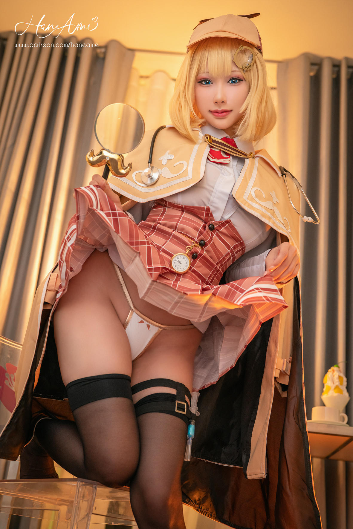 HaneAme雨波 NO.066 Hololive Amelia Waston Unifrom制服[20P-98.5MB]_第1集