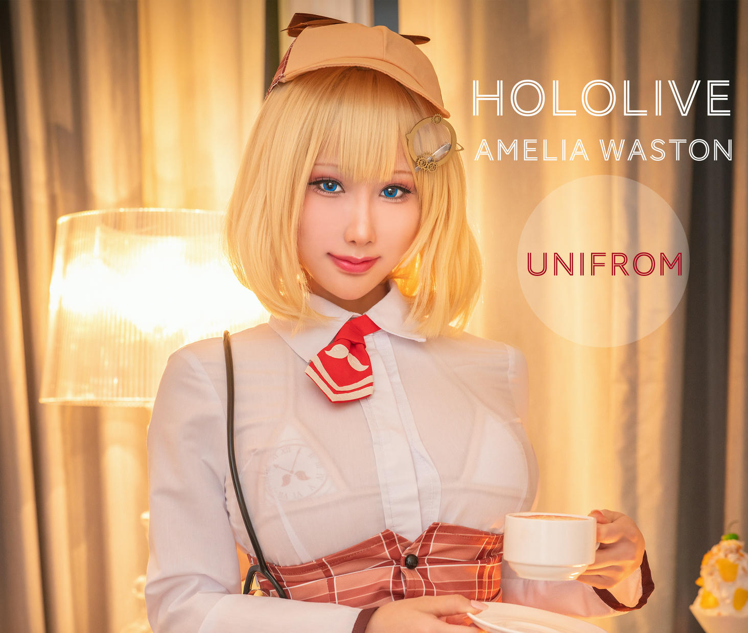 HaneAme雨波 NO.066 Hololive Amelia Waston Unifrom制服[20P-98.5MB]_第1集