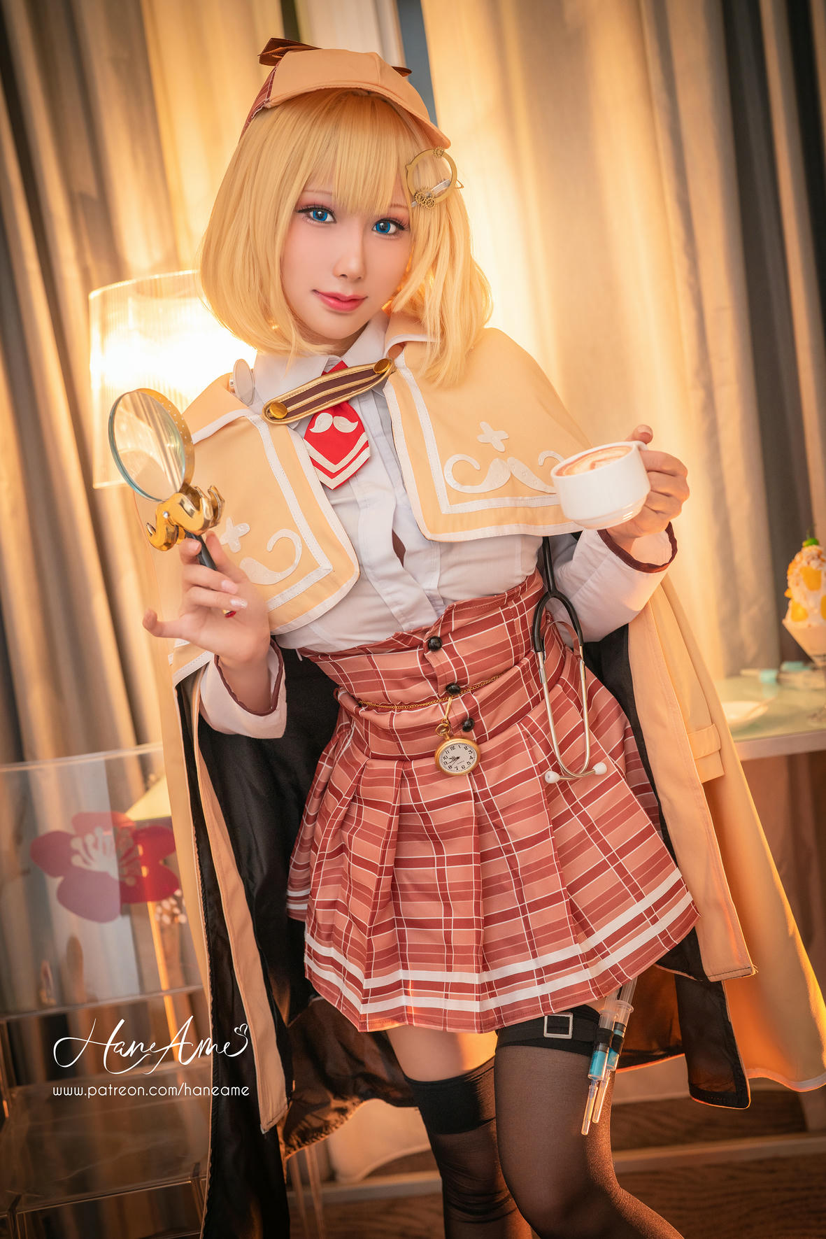 HaneAme雨波 NO.066 Hololive Amelia Waston Unifrom制服[20P-98.5MB]_第1集